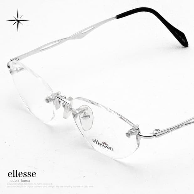 (Made in Japan)🔗Ellesse 무테 실버 빈티지 안경🖤