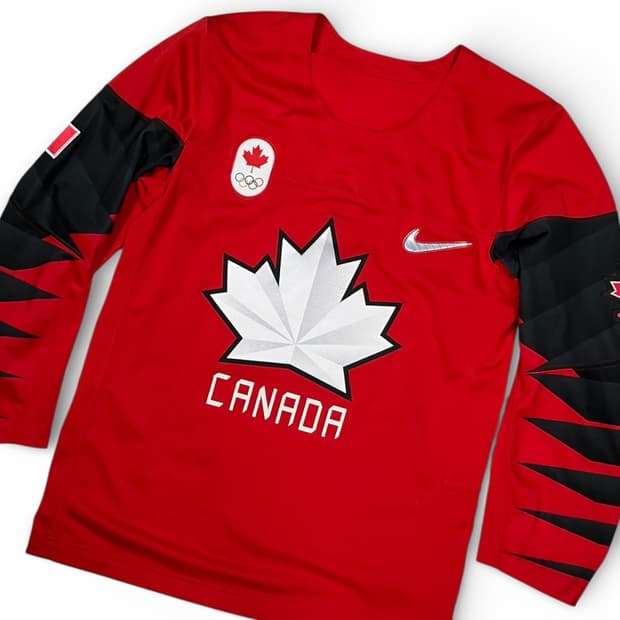 나이키 캐나다 하키 유니폼 S