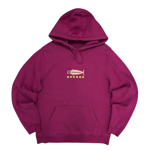 스투시 아플리케 피쉬 후드(M)