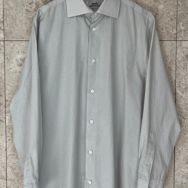 에르메스 남성 셔츠 15 1/2 (39) 95사이즈 정품