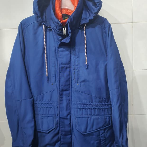 라코스테 남성 2in1 후드 점퍼