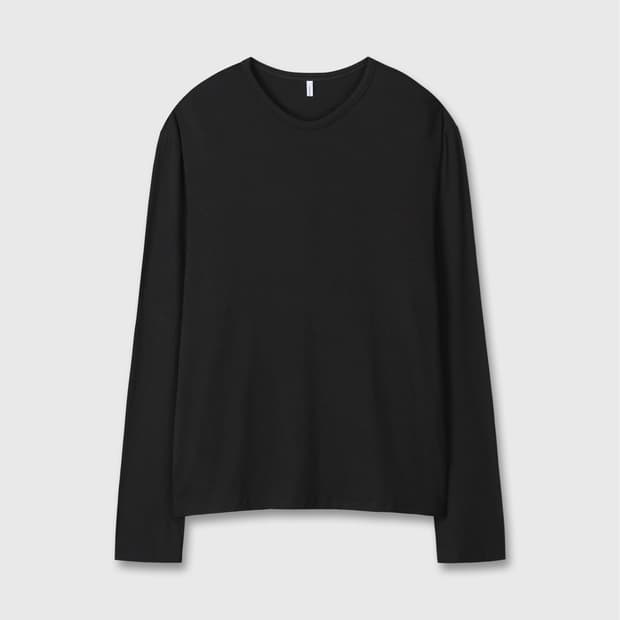 에피센터 투어리스트 Soft skin V neck 롱슬리브 블랙 M