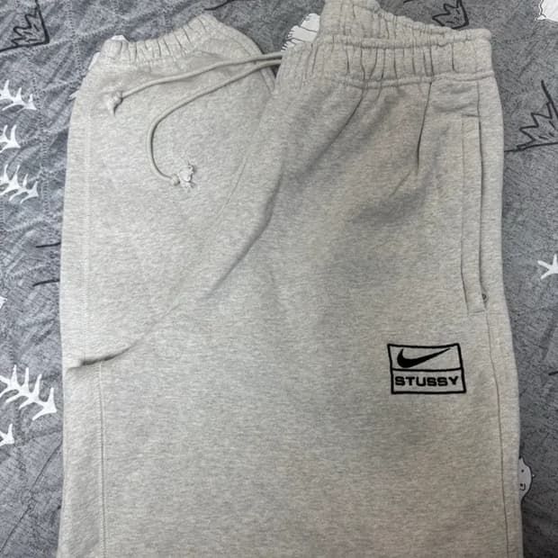 나이키스투시플리스팬츠그레이헤더M