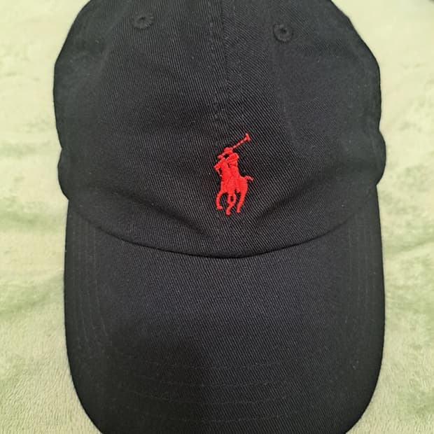 폴로 랄프로렌 블랙 볼캡