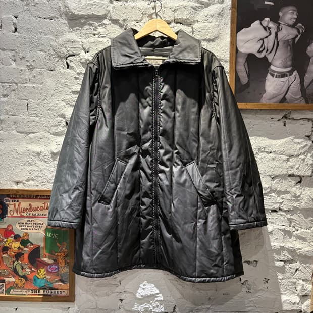 아르마니 진스 이테리 롱 파카 자켓