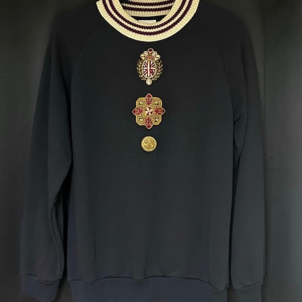 드리스 반 노튼 와펜 스웻셔츠