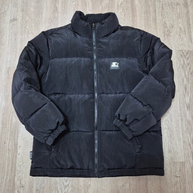 스타터 로고 와펜 덕다운 패딩