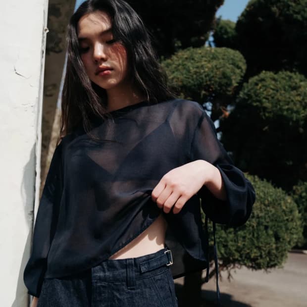MONOHA crop blouse