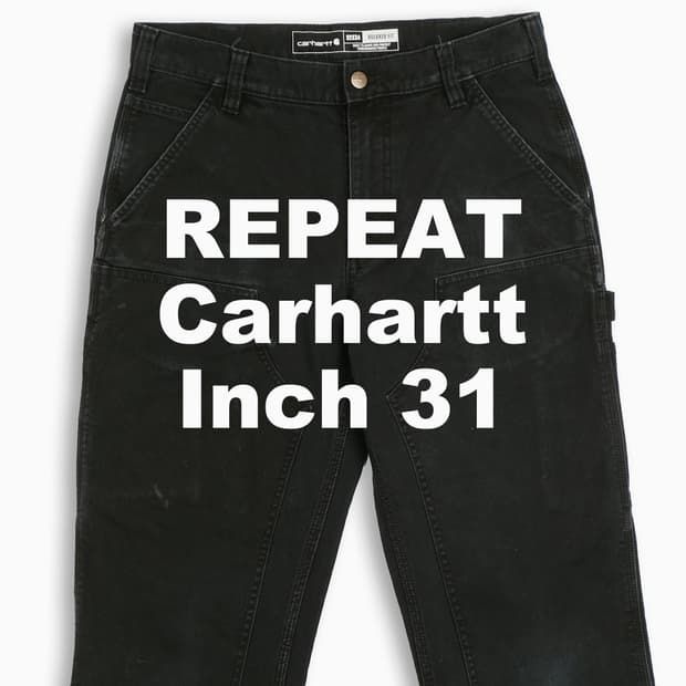 빈티지 칼하트 더블니 워크 팬츠 31 인치 CH3343201