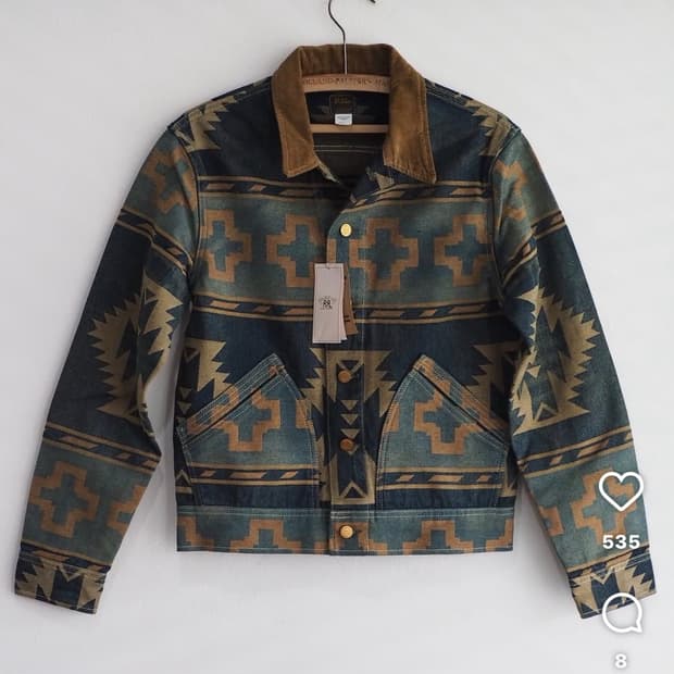 rrl 자카드 자켓 s 사이즈 삽니다