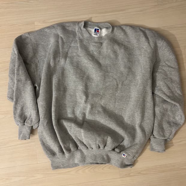 러셀 russell 90s xxl 그레이 맨투맨
