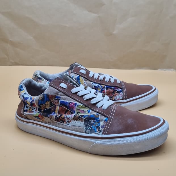 반스x디즈니 올드스쿨  스크랩북 스니커즈255
