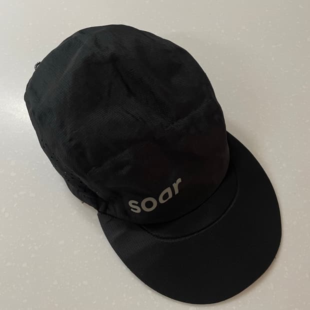 소어 러닝캡 블랙 soar running cap