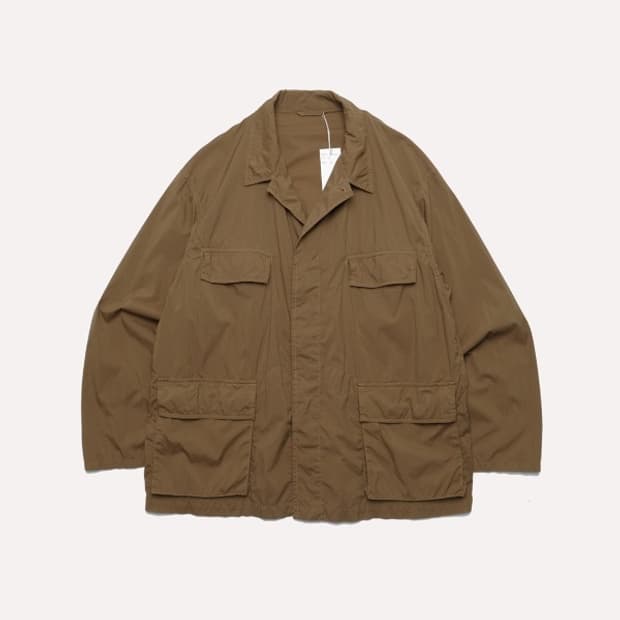 mil jacket garment dyed water repellent