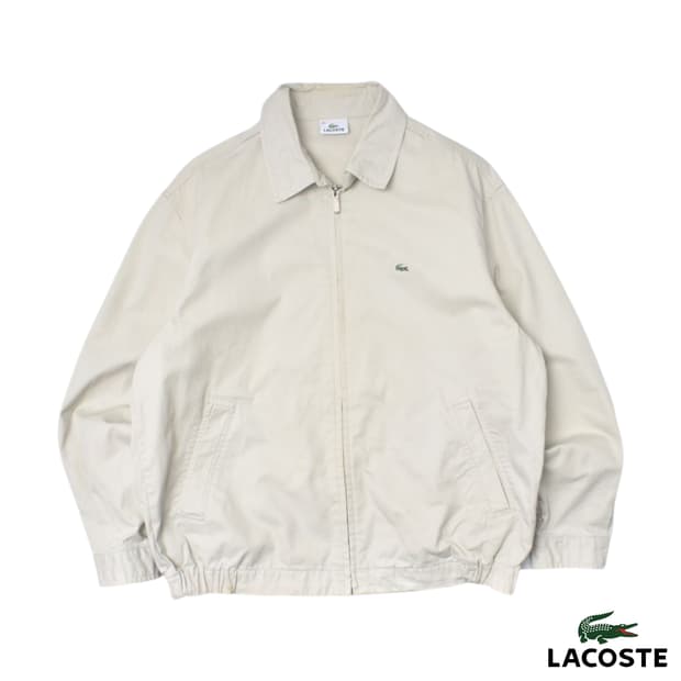 90S 라코스테 코튼 블루종 점퍼 워크 자켓 100 N0842