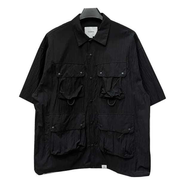 커버낫 유틸리티 나일론 하프 반팔 셔츠 XL