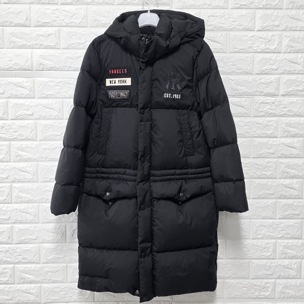 택포// 13Y MLB 뉴욕양키스 롱패딩 155