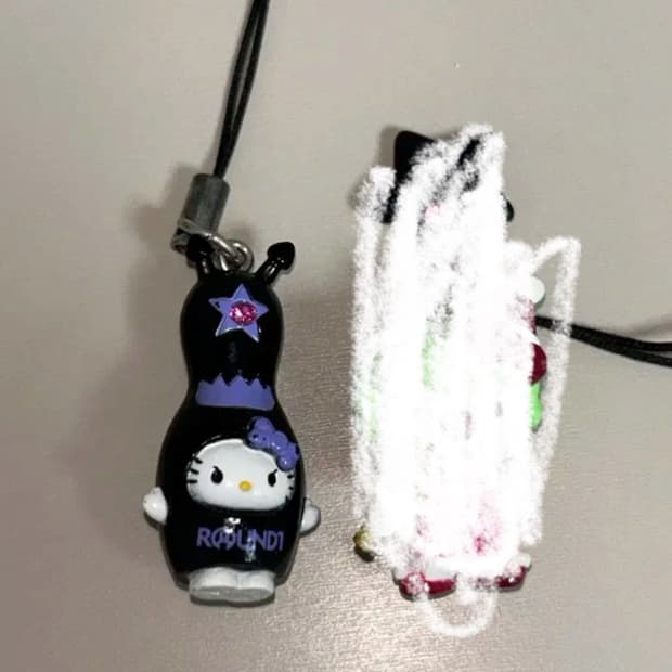 키티스트랩 라운드원 볼링핀 