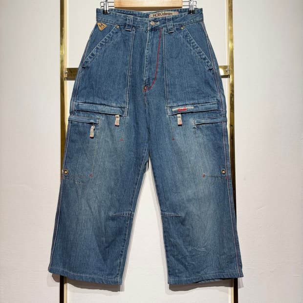 Hobo Denim 호보데님 Y2K 멀티포켓 카고 데님 팬츠 76