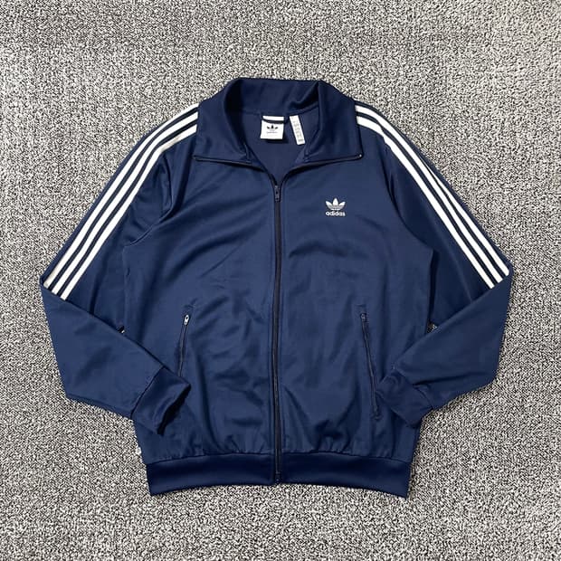 빈티지9. 아디다스 베캔바우어 져지 트랙탑 네이비 트레이닝 상의