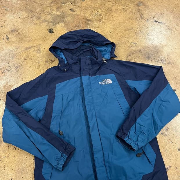 [정품/90] 노스페이스 블루 네이비 바람막이 자켓 b19