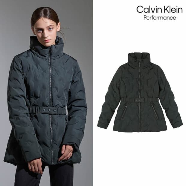 CK 캘빈클라인 퍼포먼스 다운 우먼 패딩 자켓