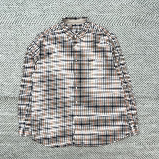 노티카 체크 셔츠 r2735