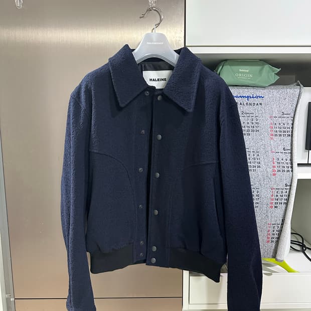 HALEINE 알렌느 네이비 블루종 자켓