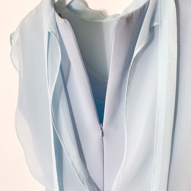 JI- SOO 하늘색 원피스