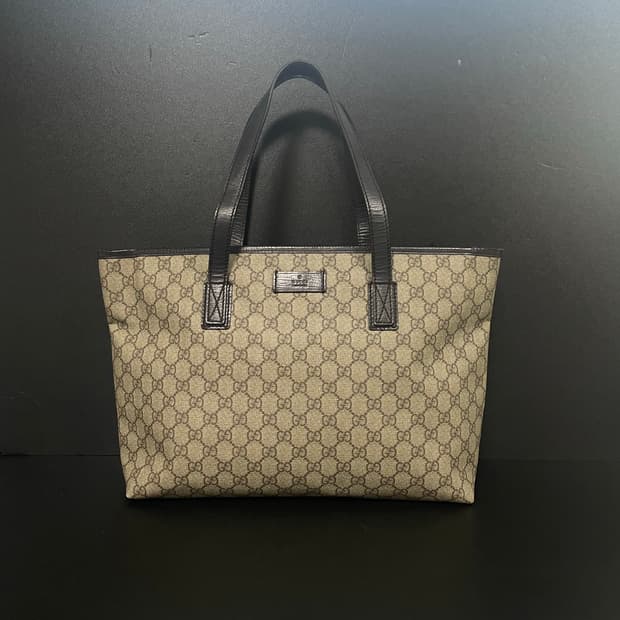 GUCCI 구찌 GG패턴 PVC 숄더백 쇼퍼백