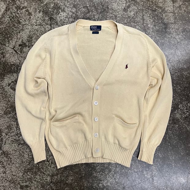 90s 폴로 랄프로렌 아이보리 가디건