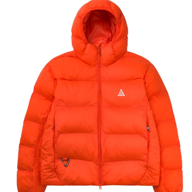 나이키 ACG 루나 레이크 패딩 오렌지 써밋 새상품 팝니다