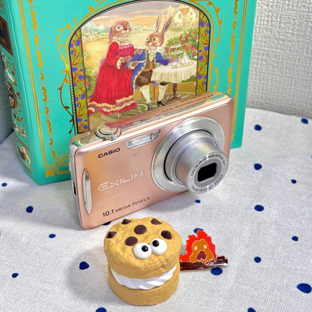 카시오 엑슬림 EX-Z270 핑크 빈티지디카