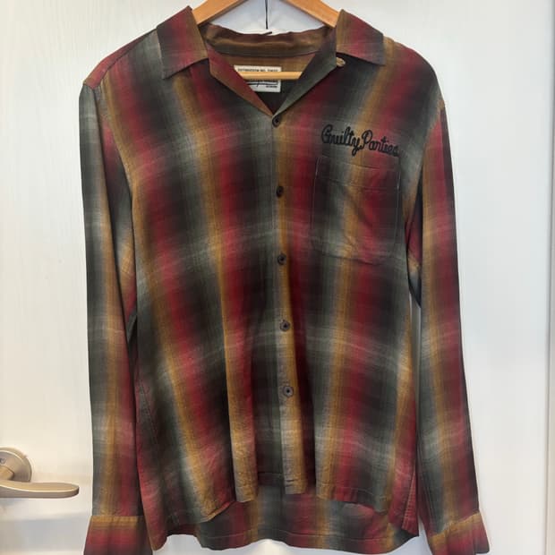 Wacko maria flannel shirt