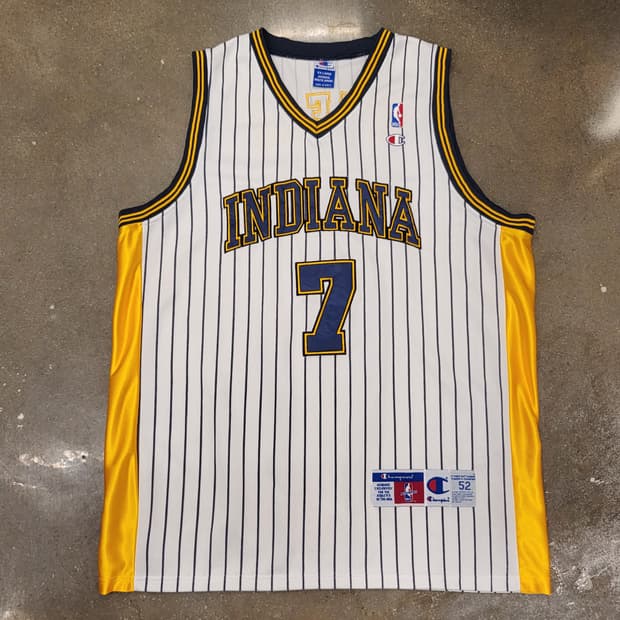 90s Made in USA 챔피온 NBA 인디애나 농구져지 농구유니폼