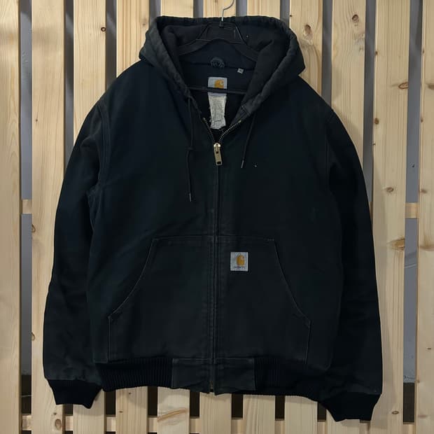  (M) 칼하트 j140 블랙 액티브 자켓 