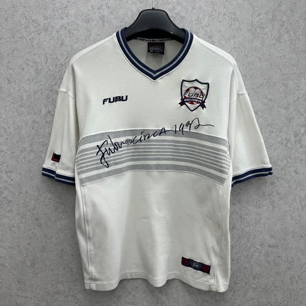 95 FUBU y2k 남자 루즈핏 반팔 티셔츠