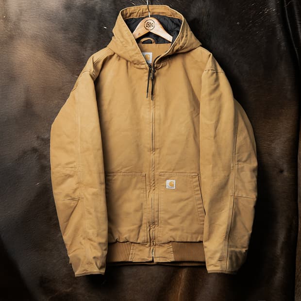 [XLT] 칼하트 104050 워시드 덕 액티브 자켓 브라운 