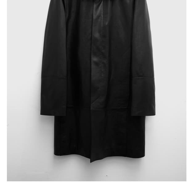 유스 레더 카코트 youth  Leather Car Coat 블랙 s