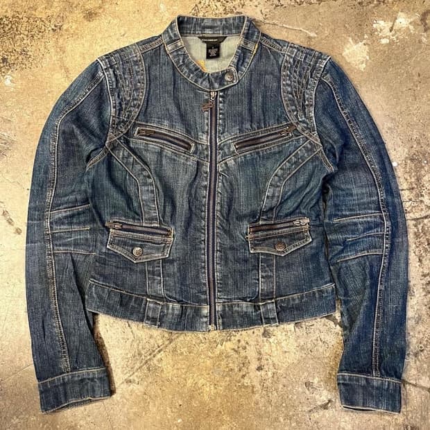 빈티지 데님 자켓