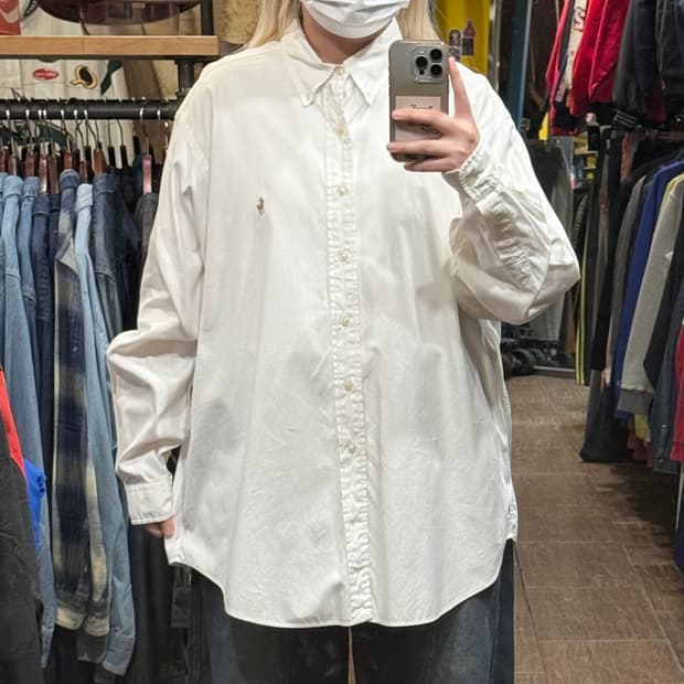 [HI] 폴로 랄프로렌 긴팔셔츠 화이트