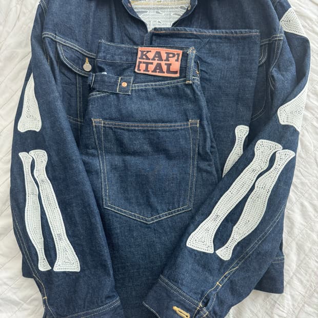 캐피탈 본데님 셋업