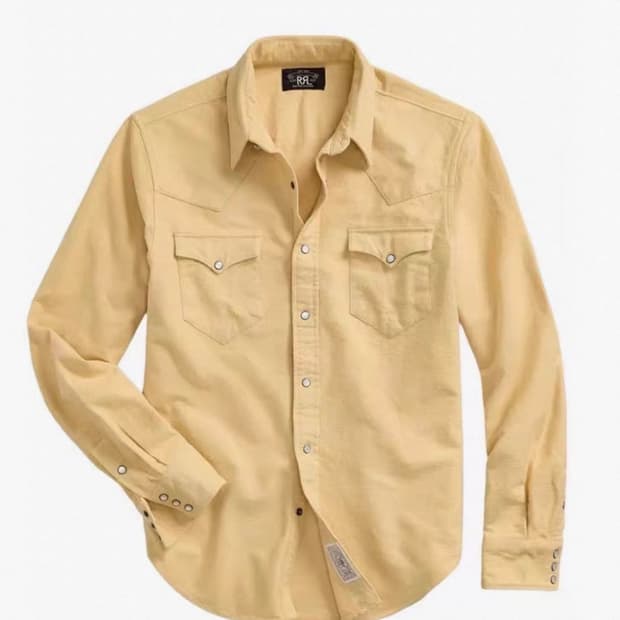 rrl 웨스턴 셔츠 l