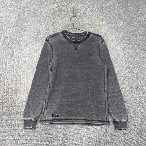 버커루 빈티지 워싱 맨투맨 롱슬리브