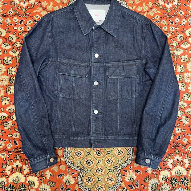 [M] CANDIANI DENIM 라이더 051 인디고 데님자켓