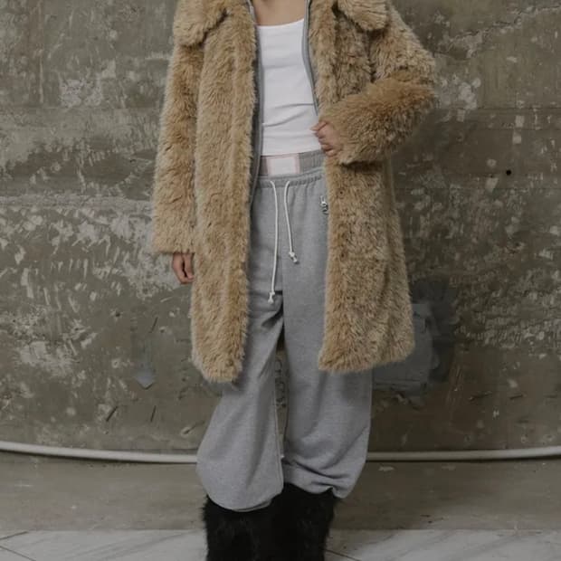 에르에르 퍼 자켓(여성)