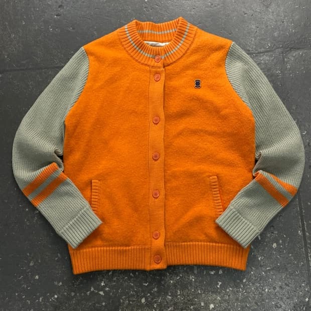 100 와이드앵글 방풍 니트 자켓 