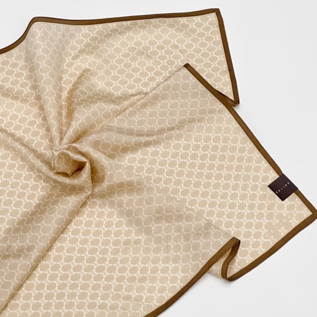 (새상품) celine / 셀린느 실크혼방 쁘띠스카프