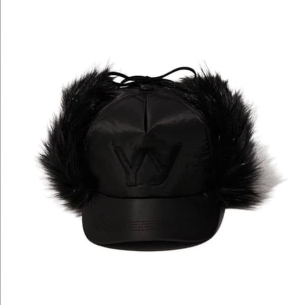 오픈와이와이 이어플랩 캡 블랙