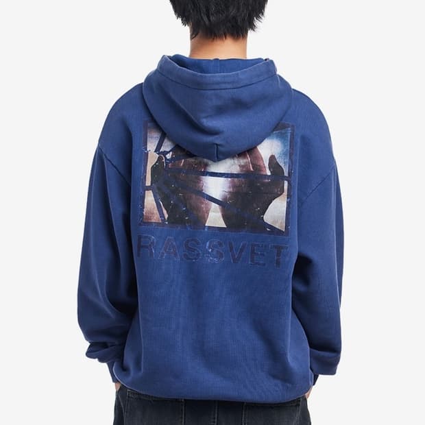 라스벳 클래식 로고 후드티